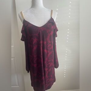 Michael Kors Off shoulder Long Sleeve Dress